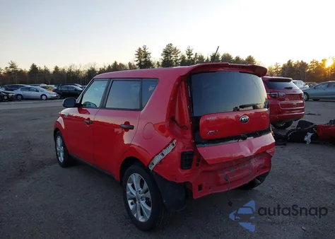 2016 Kia Soul + from USA, damaged, VIN KNDJP3A51G7843220